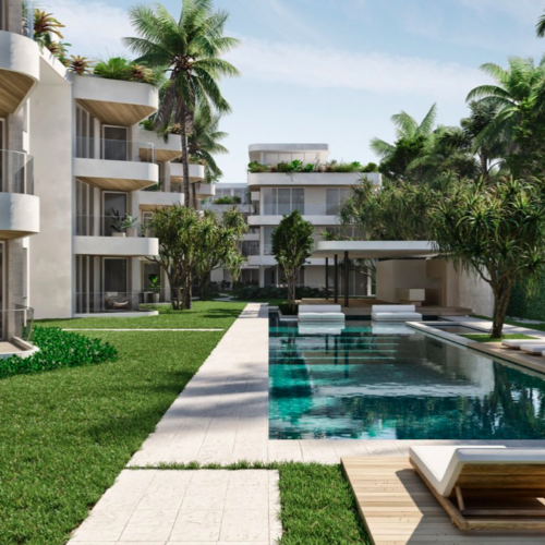 image of the pool side of mareal cabarete